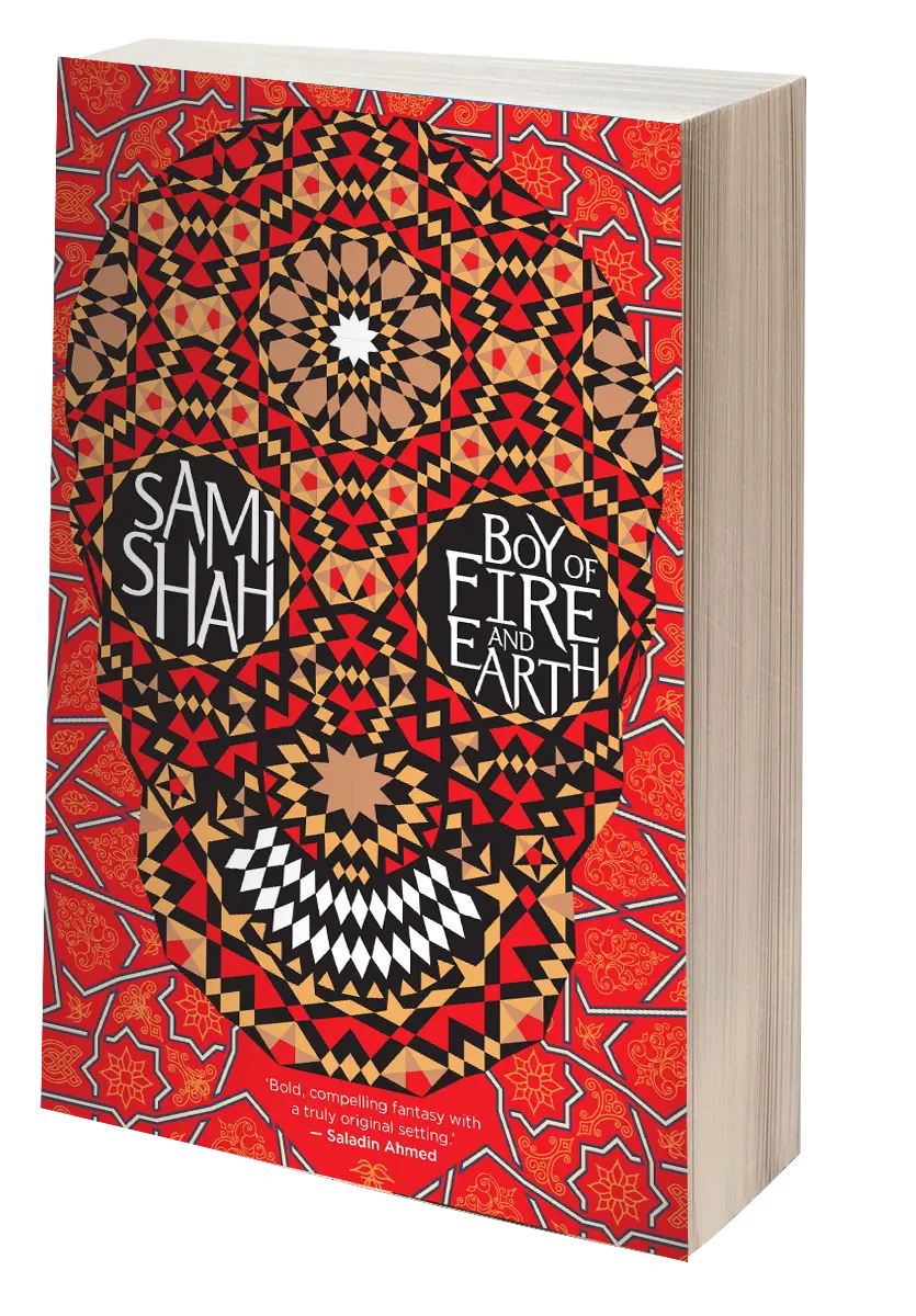 Cover of Boy of Fire and Earth by Sami Shah